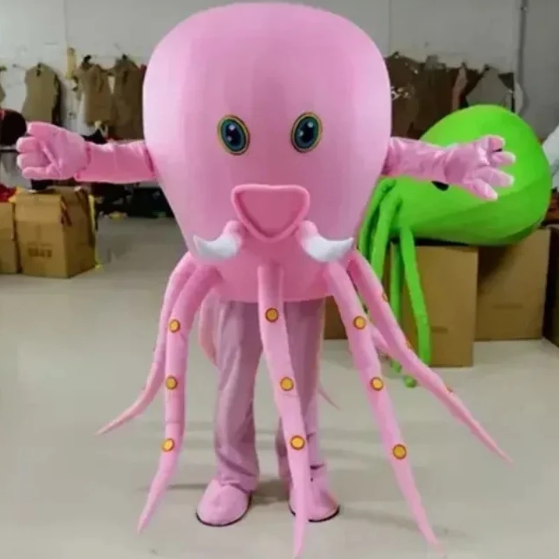 

Marine Life Octopus Squid Mascot Advertising Ceremony Birthday Fancy Dress Animal Carnival Party Props Cosplay Costume