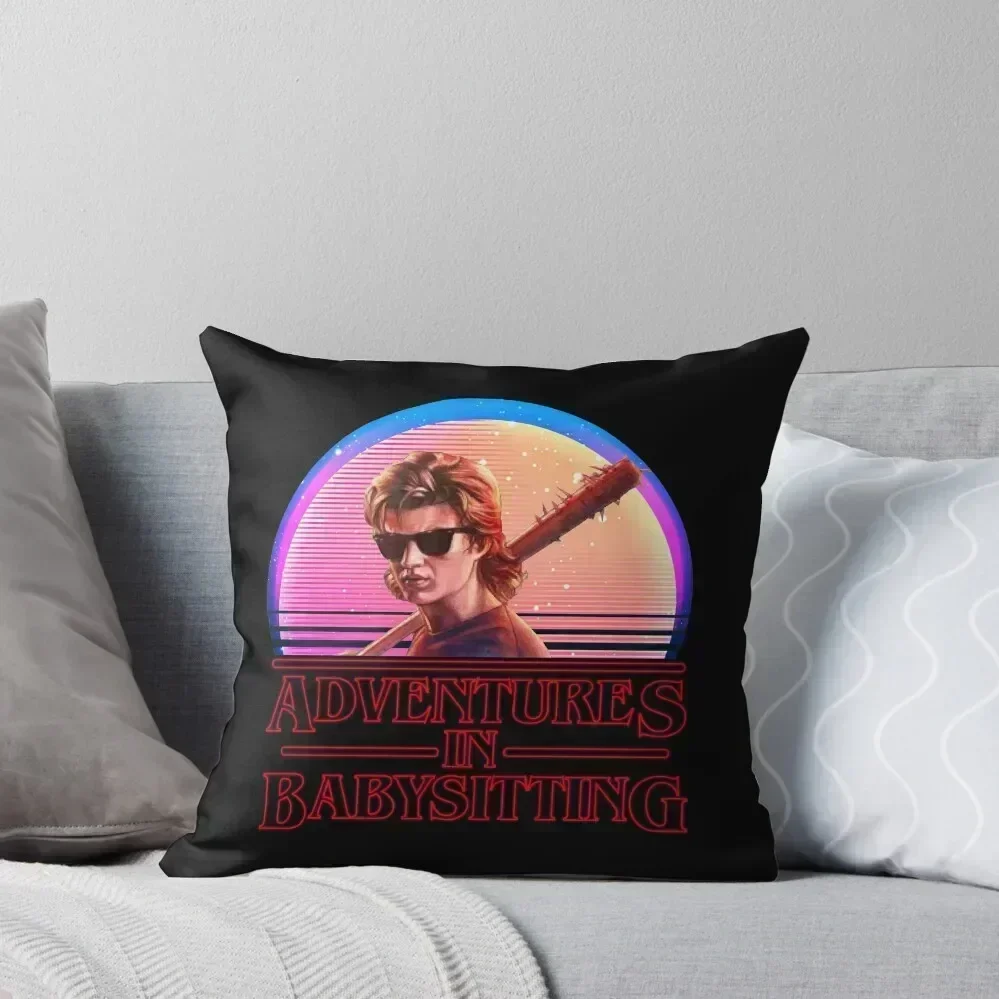 

Adventures In Babysitting Throw Pillow pillows decor home Decorative Cushions For Luxury Sofa Rectangular Cushion Cover pillow
