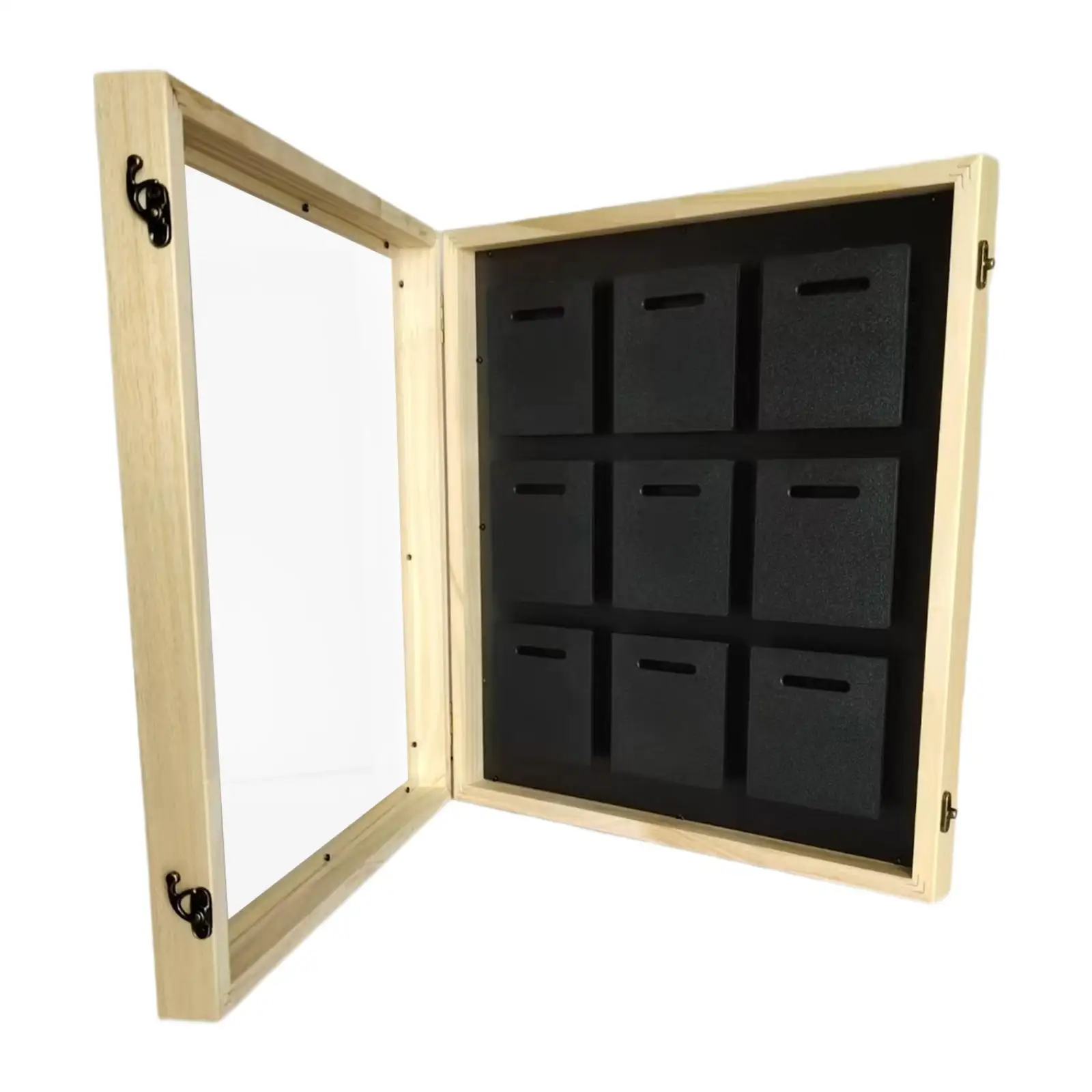 Shadow Box Frame Pin Collection Runners Winner Dustproof Medals Display Case