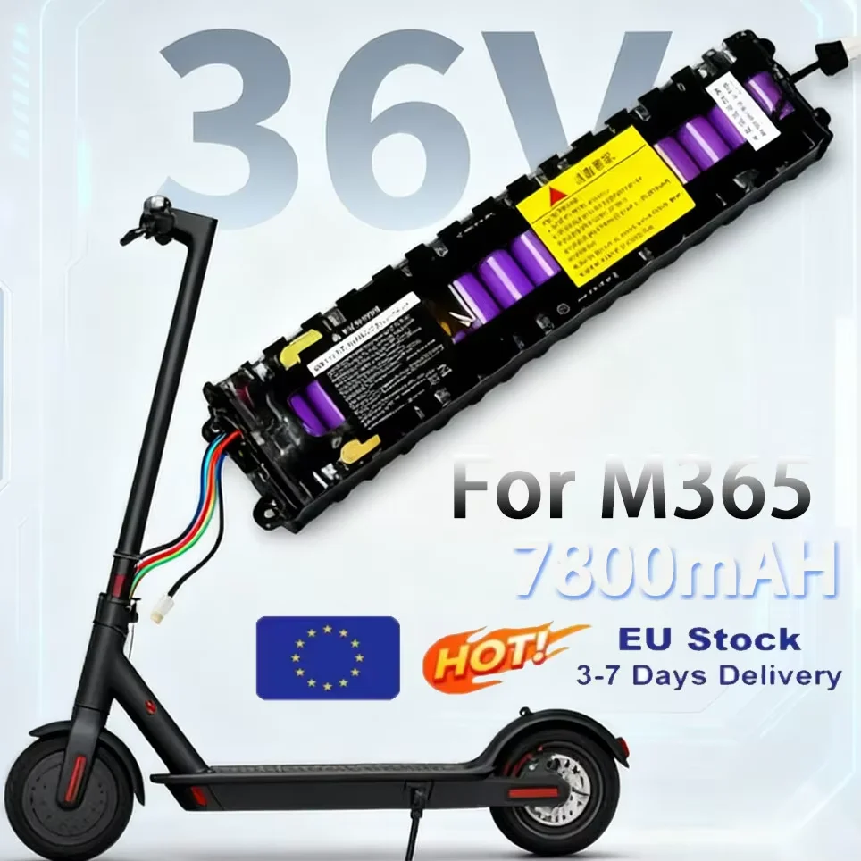 10S3P 36V 7,8Ah Scooter-Akku für Xiaomi Mijia M365, Elektroroller, BMS-Board für Xiaomi m365 für Xiaomi M365 Akku