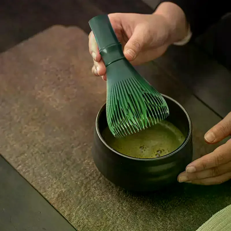 Matcha Whisk Reusable Resin Whisk Food Grade Green Tea Powder Whisk Matcha Making Home Tea Ceremonies view 3