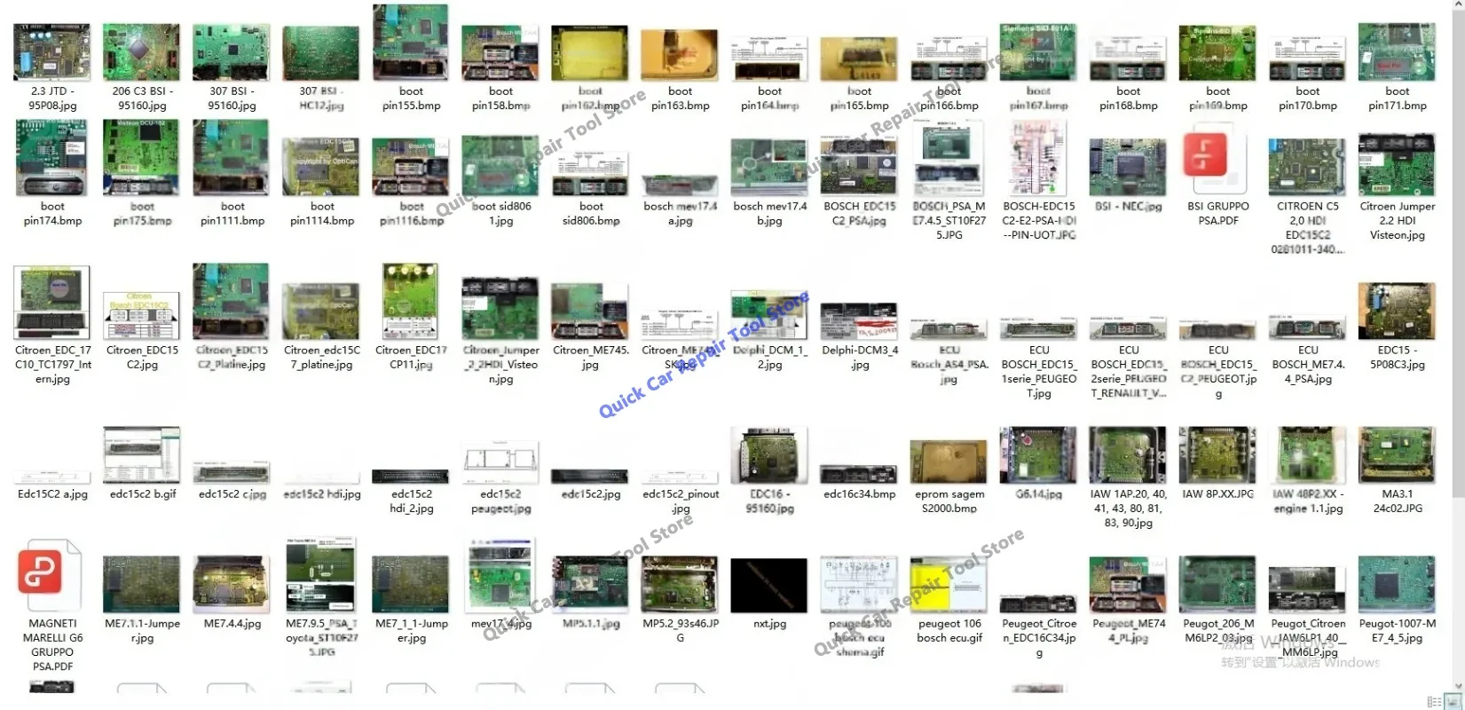 ECU Collection Pinout File Automotive ECU Pinouts collection For Ford/BMW/Toyota/Iveco Wiring Diagram ECU MapVS ALLDATA AUTODATA