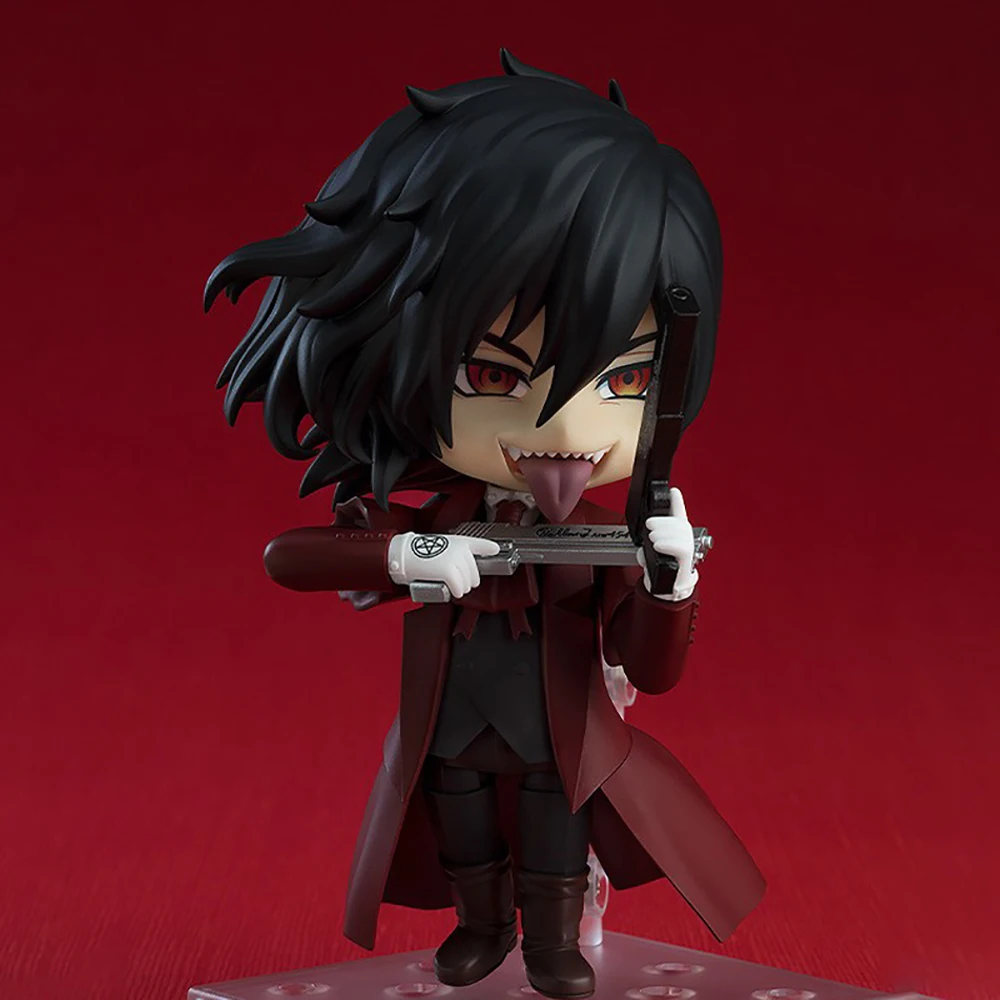 En stock Original Good Smile Company Nendoroid # 2149 Hellsing - Figura de anime Alucard Colección de figuras de acción Decoración de modelos