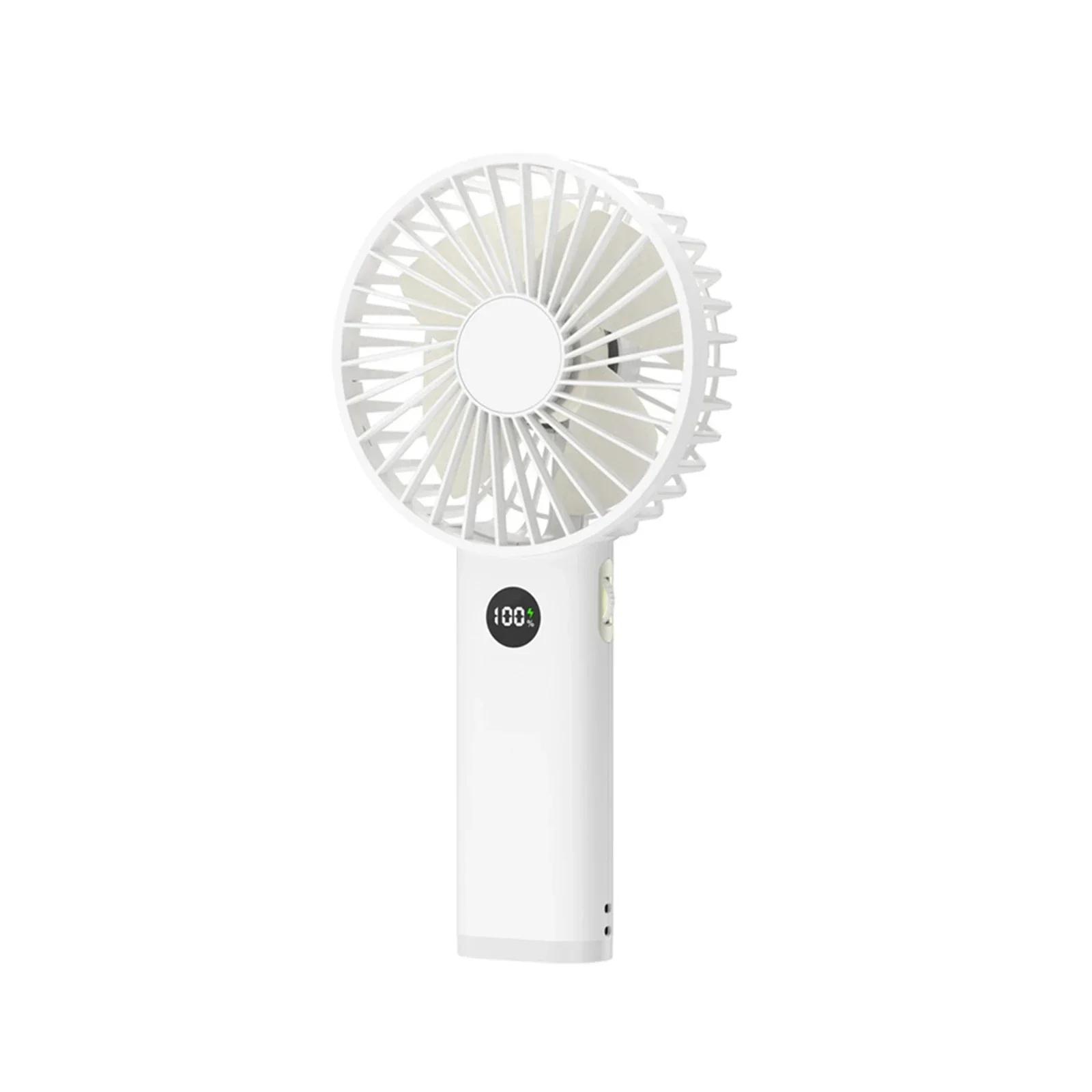

Portable Electric Fan Handheld Fan 100 Speeds USB Rechargeable 3600mAh 100 Gears Mini Air Cooler Fan Outdoor Activity