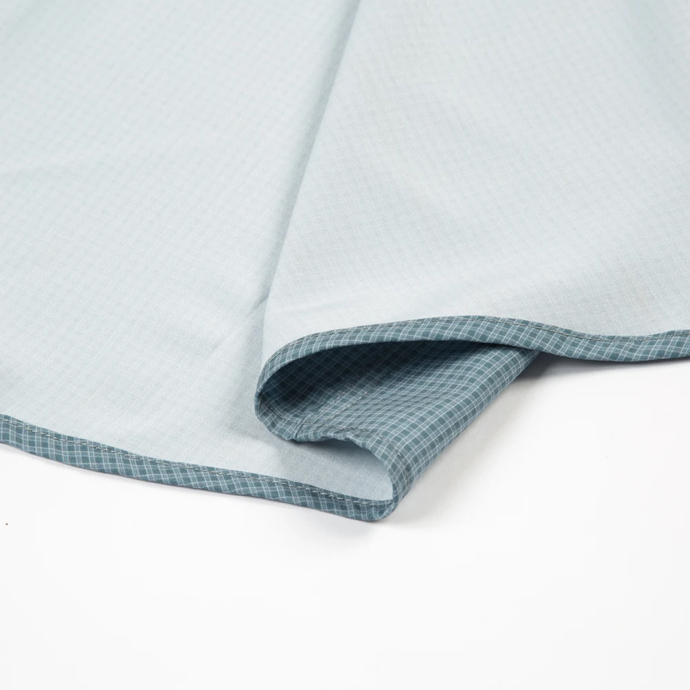 Camicie abbottonate a righe scozzesi a maniche lunghe da uomo Camicia casual da lavoro con stampa elasticizzata a 4 vie sottile e traspirante senza pieghe