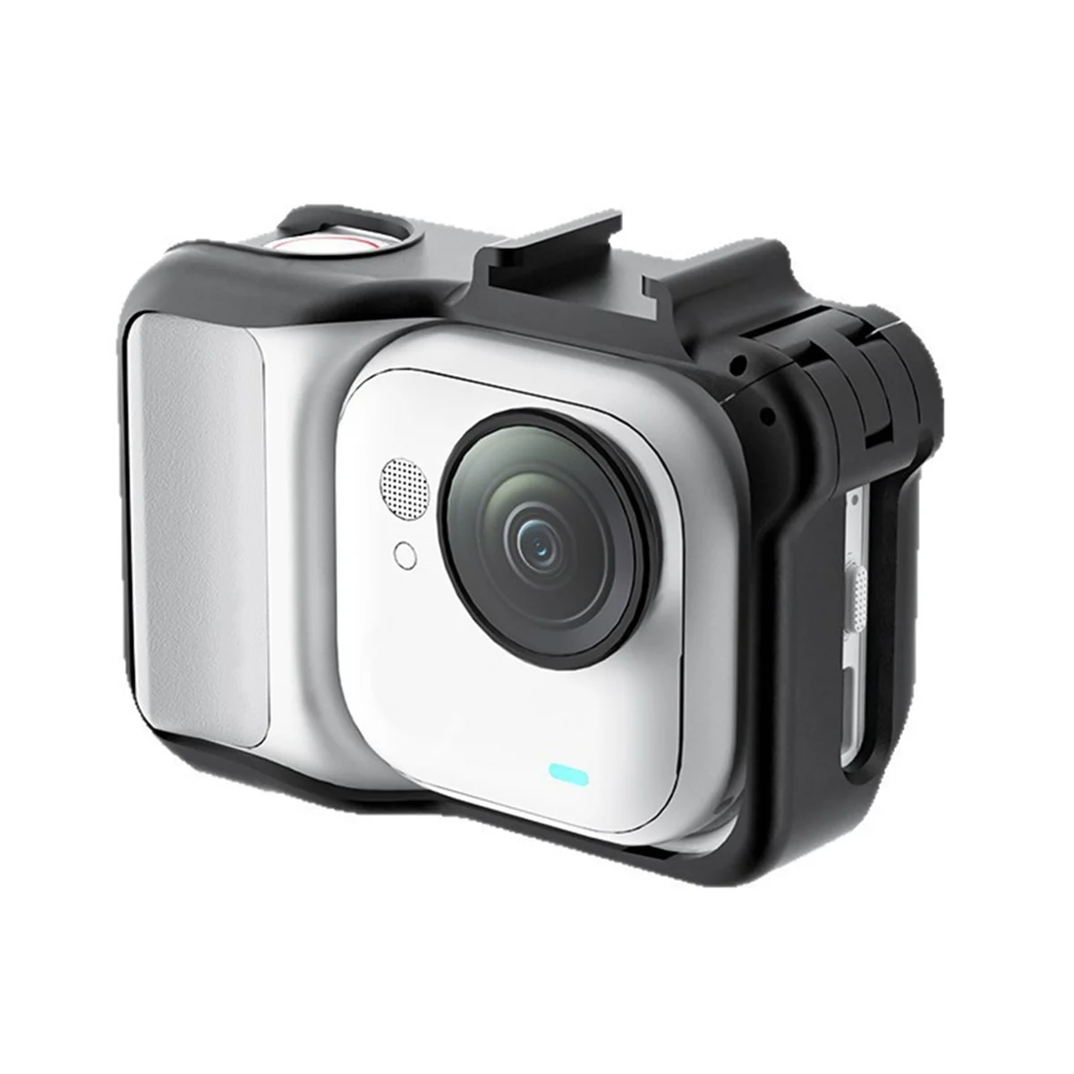 2025 + For GO Ultra Mini Action Camera Cage Protective Frame Extension Adapter Bracket Sports Camera Accessories