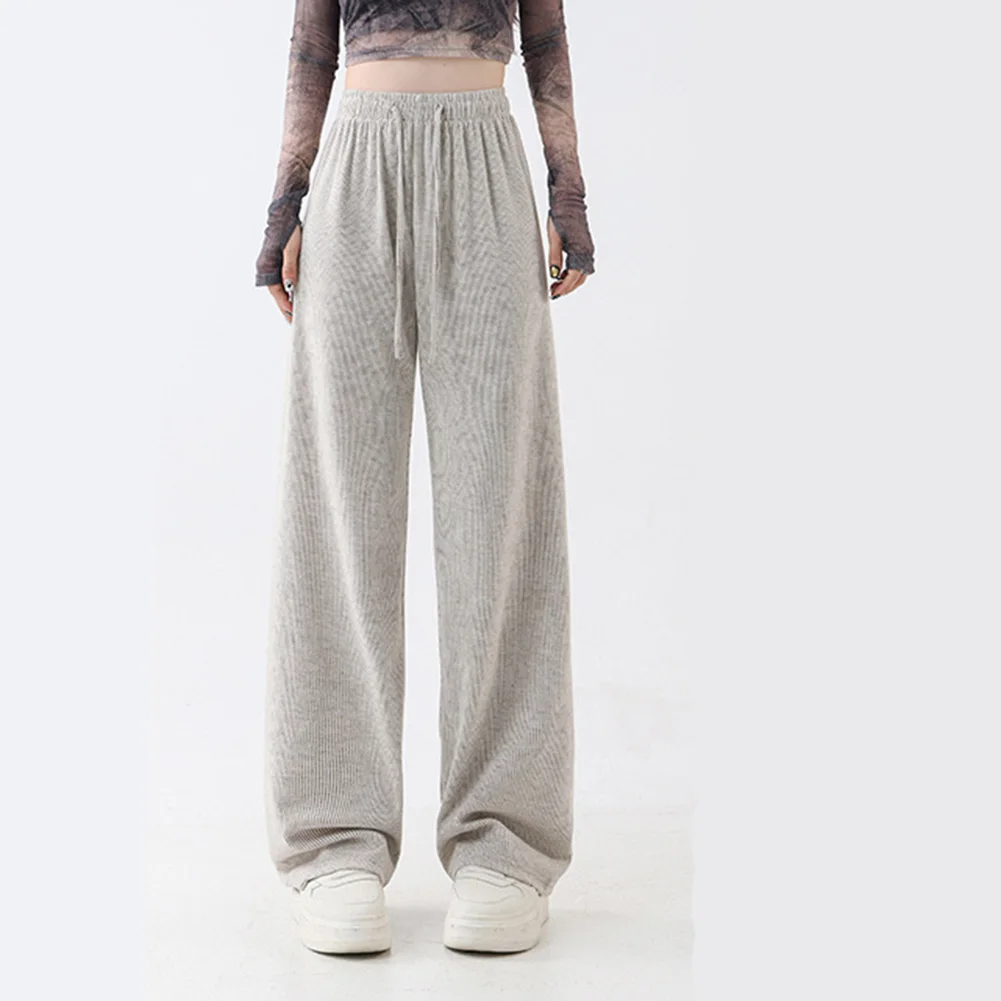 2025 Novo! Calças soltas casuais de cintura alta essenciais femininas premium, suas vão para um estilo sem esforço