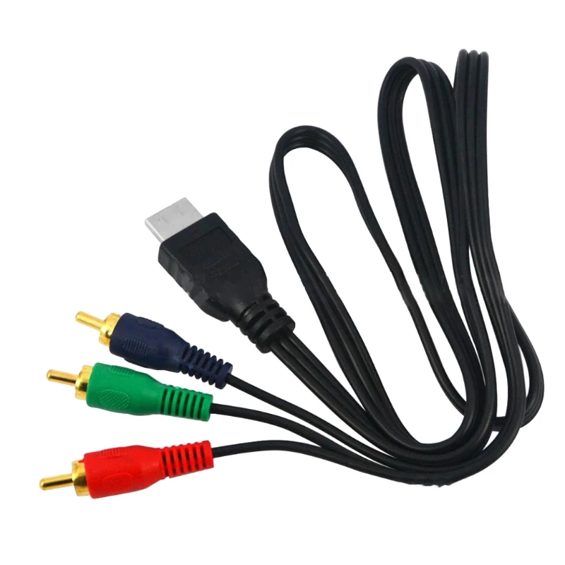 to RCA Cable Male to 3RCA Composite Male for M/for M Connector Adapter Cord Transmitter One-Way Trans