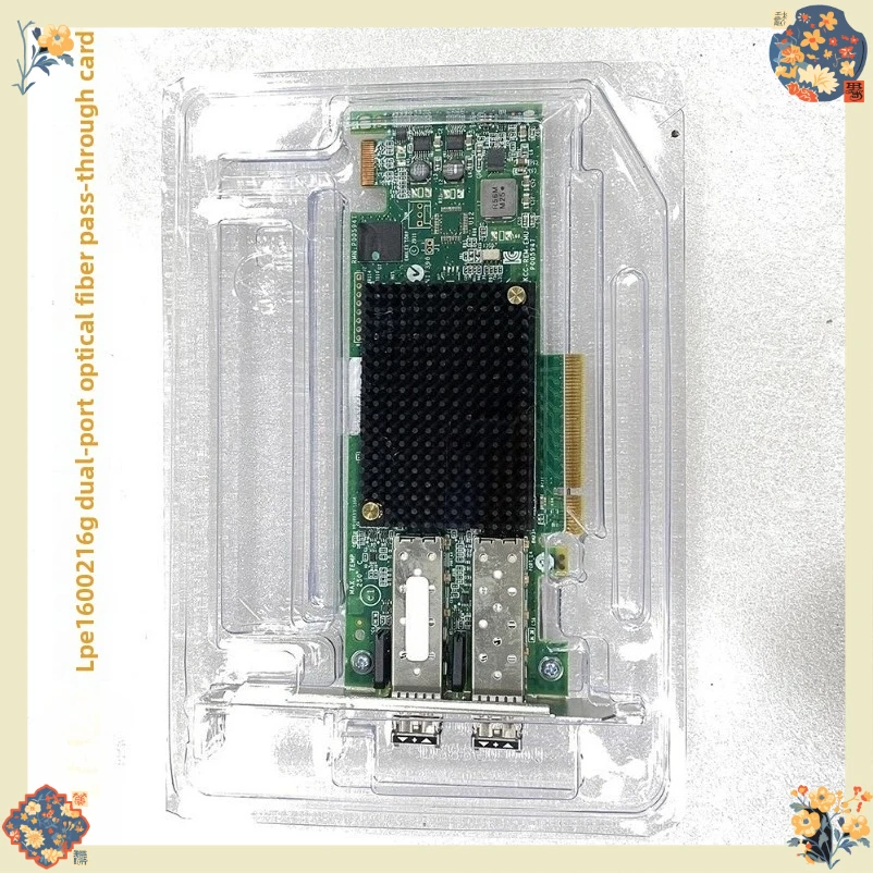 LPE16002B-M6 LPE16002 Dual Port 16GB FC HBA Fibre Channel Card Original Server Storage Adapter with Two Modules