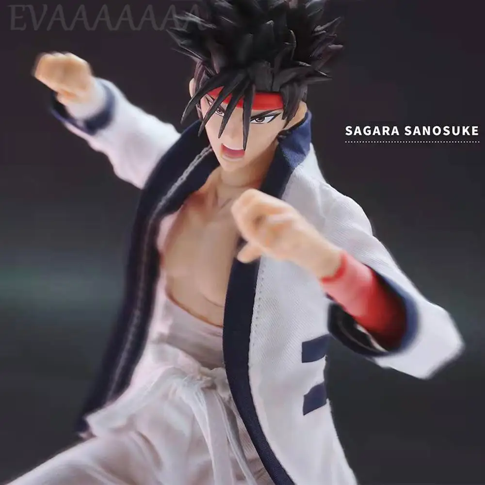 GT Dasin Model Rurouni Kensin / Kenshin Himura Sagara Sanosuke 1/10 SHF PVC Action Figure GT Model Greattoys In Stock