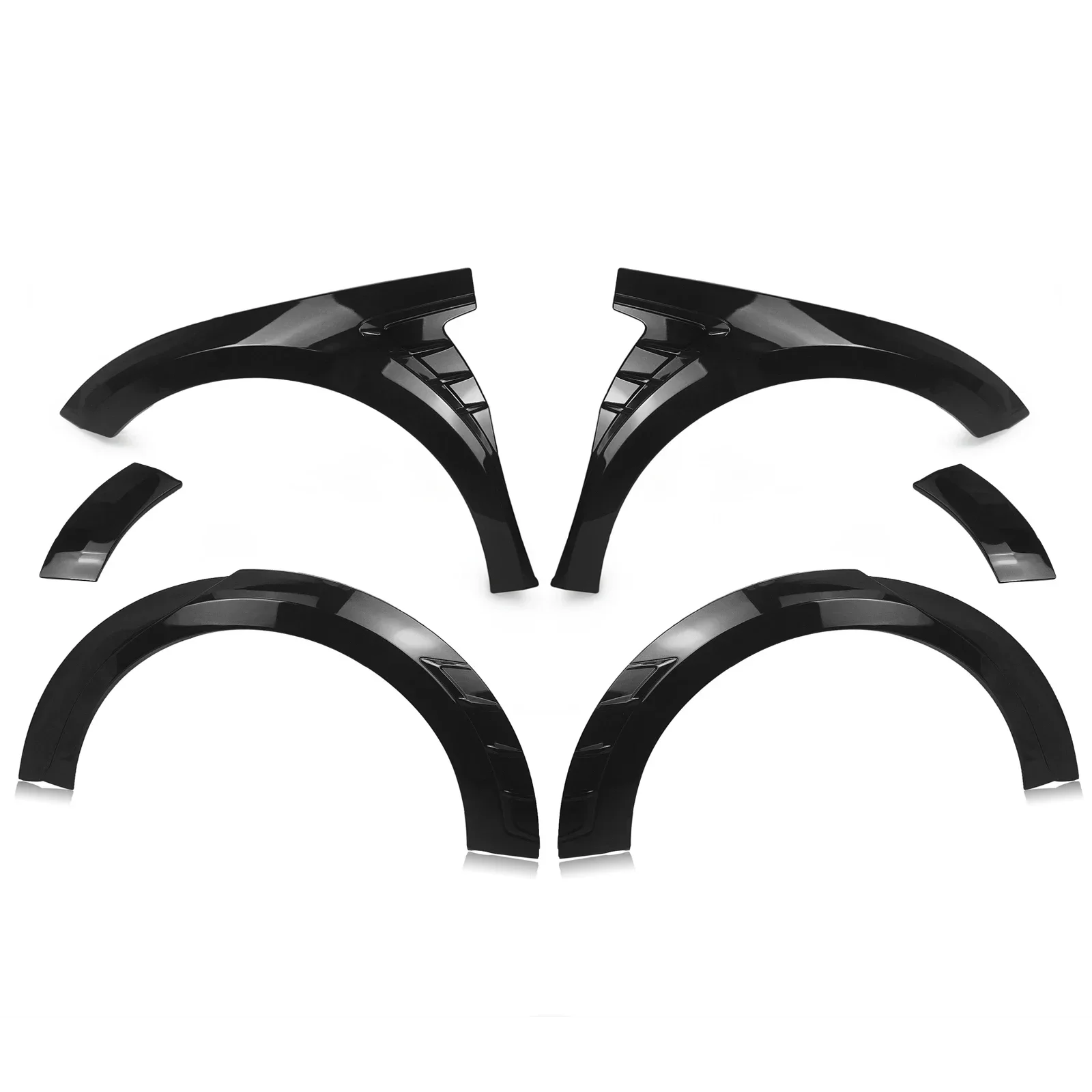 New！ YOFER Wheel Fender Flares Trim For Toyota Camry SE XSE 2018-2024 Sport Model Car Wide Body Arch Eyebrow Cover Brow Mudguard