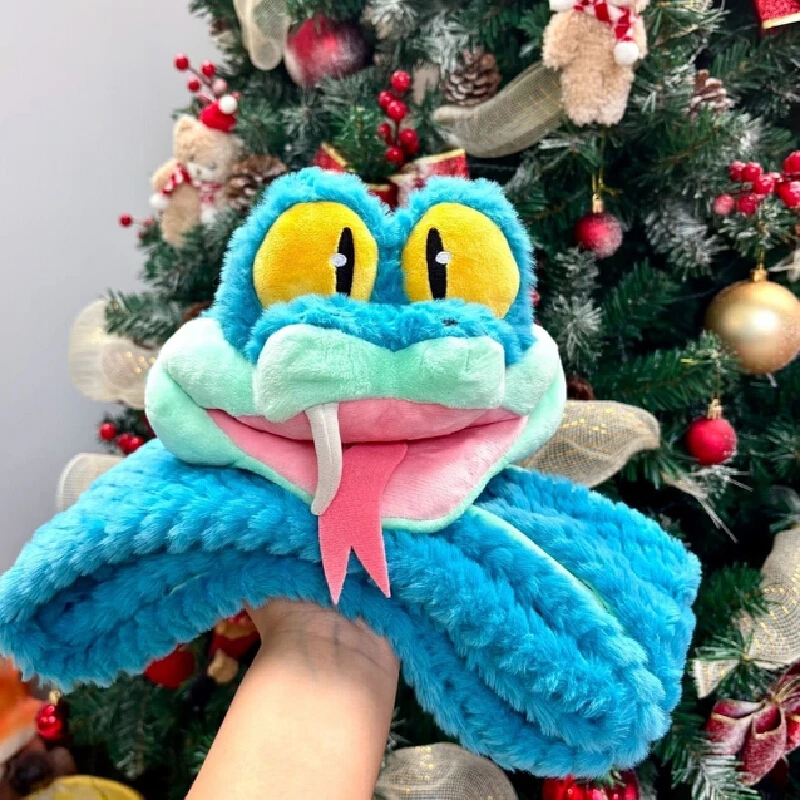 

Шарф Disney Zootopia 2 с милым дизайном животных, утеплитель для шеи, теплый и удобный, незаменимый зимний шарф с мультяшным принтом, подарок для фестивалей