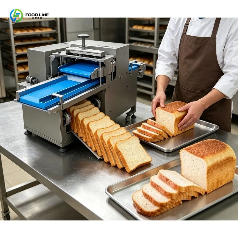 Rugged Bread Slicing Tool Commercial Auto Cutter Bakery Machinery for Resort Hotel Kitchen Department