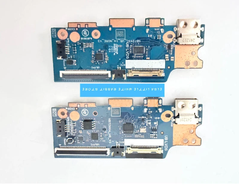 FOR LENOVO YOGA 7 2-in-1 14ILL10 14AKP10 NB7266A NB7266C USB TYPE-C SD CARD READER POWER BUTTON BOARD