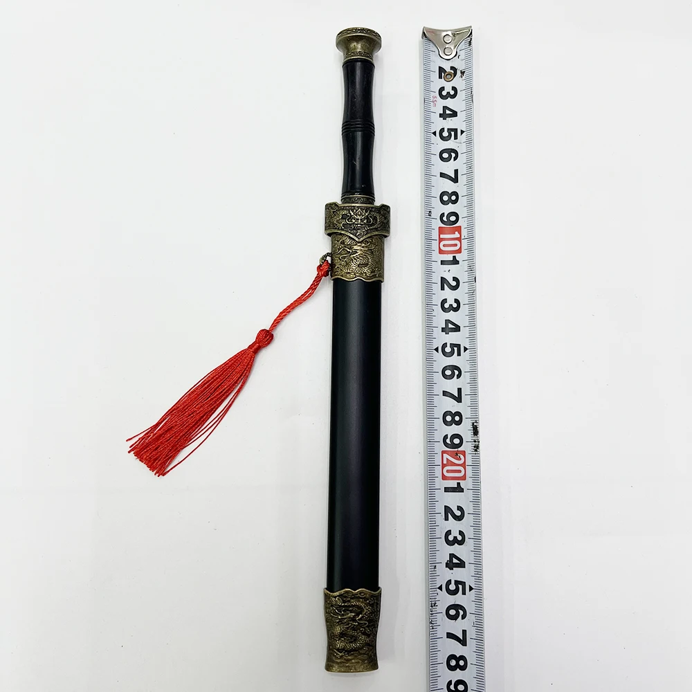 28CM Chińskie Starożytne Broń Zimna Broń Model Miecza Smoczego Chantingu Kolekcjonerski Ornament na Biurko Kreatywny Prezent Urodzinowy dla Chłopaka Zabawka
