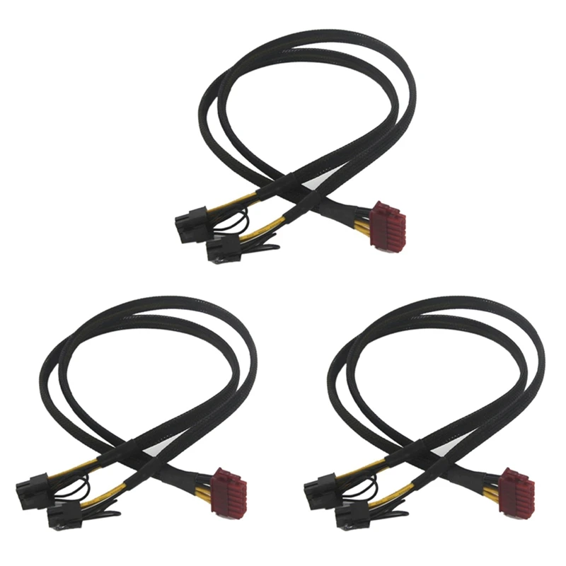 

3X 12Pin To Dual PCI-E 8Pin (6+2Pin) Power Cable For Enermax Modular PSU