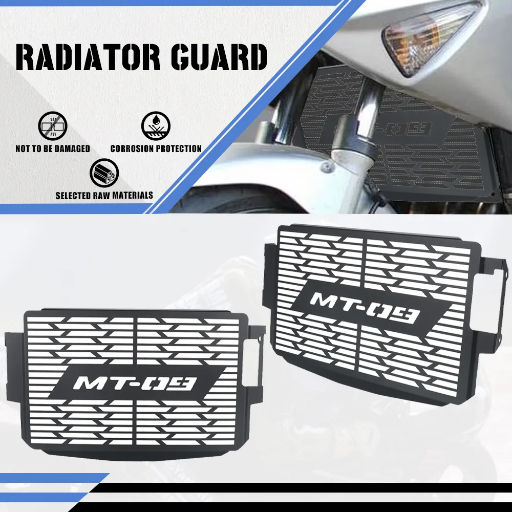 

2024 2025 2026 Motorcycle Accessories Radiator Grille Guard Cover Protector For Yamaha MT-09 MT09 SP MT-09SP XSR900GP XSR900 GP