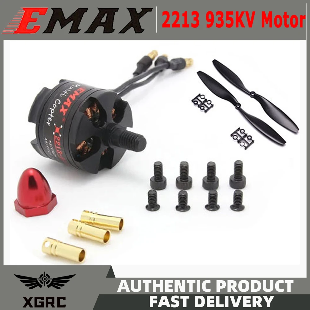 EMAX 2212 MT2213 935KV 3-4S Brushless Motor CW CCW with 1045 Propellers for F450 F550 X525 Multicopter Quadcopter