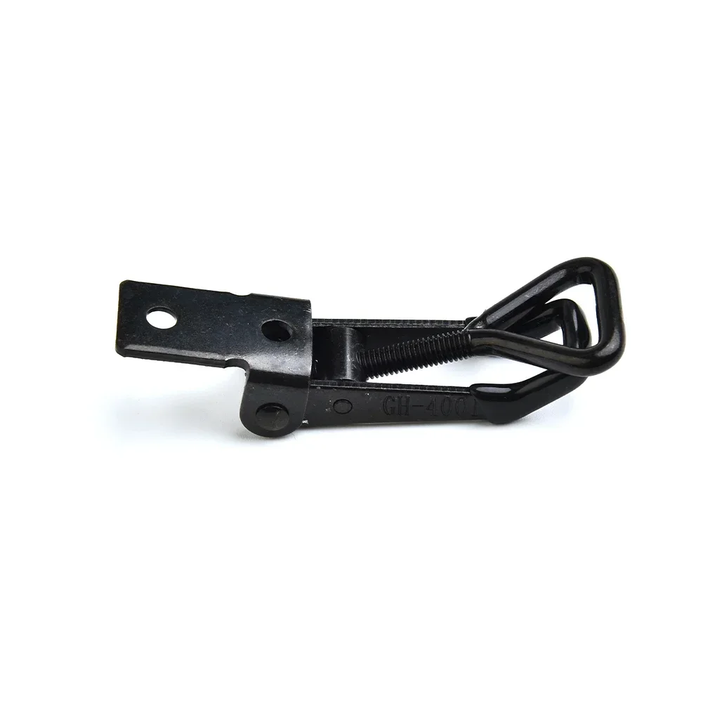 2pcs GH4001 Adjustable Toggle Clamp HCS Quick Buckle Hasp Latch Type Quick Clips Latch For Cabinets Lockers Doors