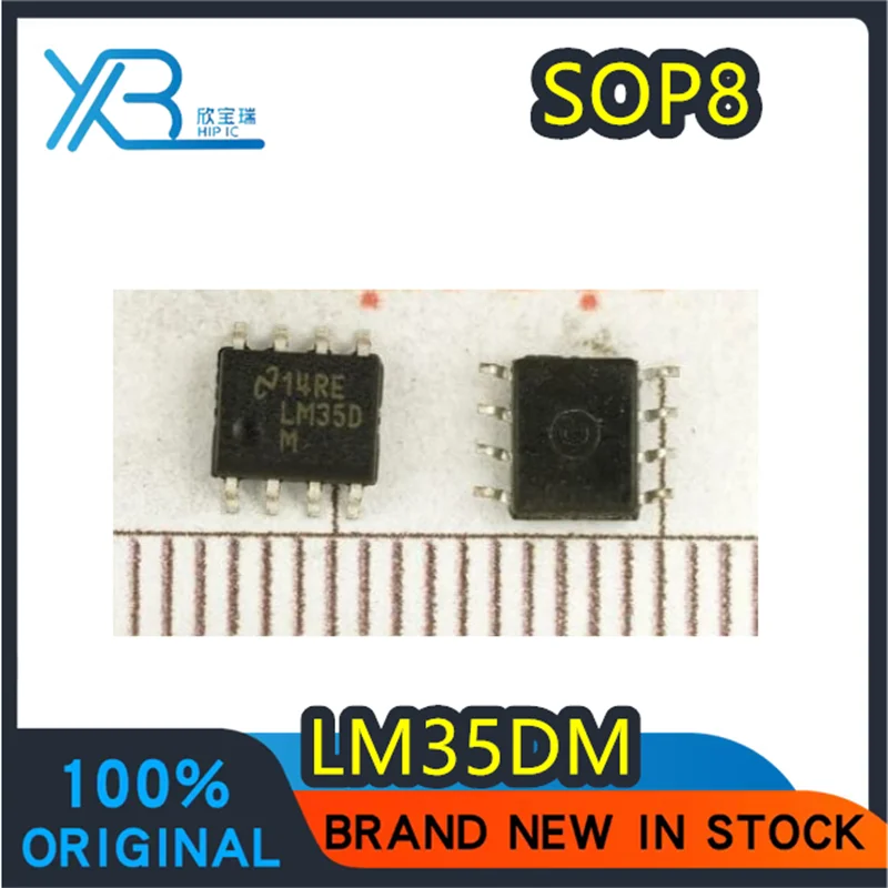 

(10/50 pieces) LM35DMX LM35D LM35DM SOP-8 new original temperature sensor integrated IC chip spot delivery fast