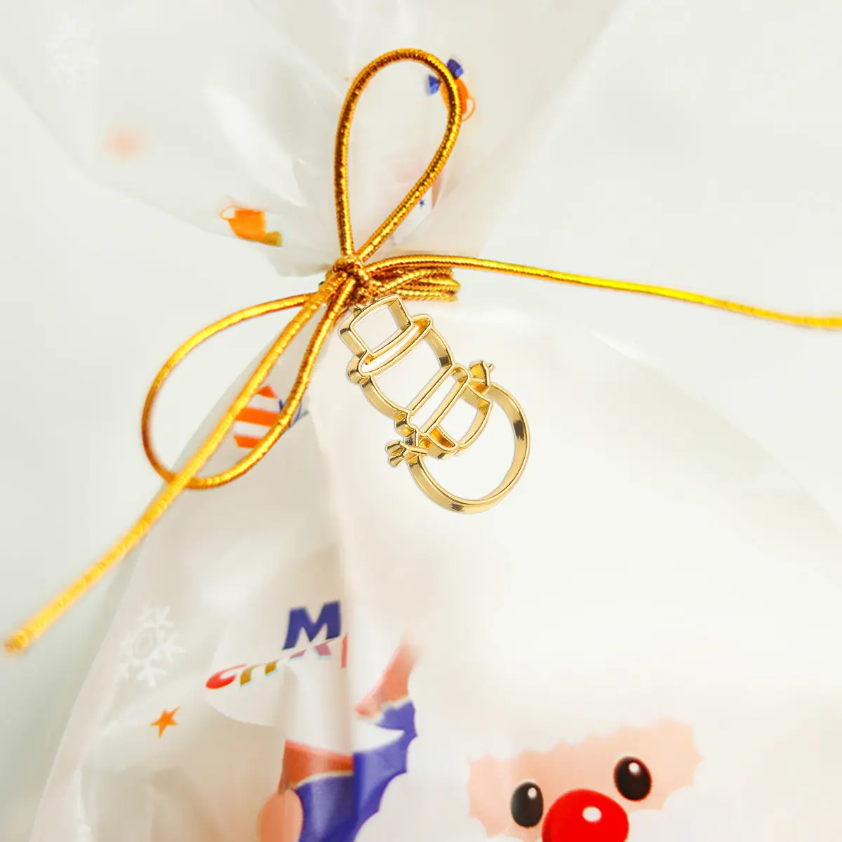 10Pcs Alloy Snowman Pendant Frames Open Back Bezel Odor Free Rust Resistant DIY Jewelry Making Craft Kit for Christmas Decor