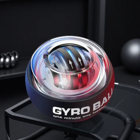 팔 손가락을 강화하기위한 자이로 볼 손목 뼈 손목 트레이너 볼 자동 시작 손목 강화제 자이로 스코프 팔뚝 운동기