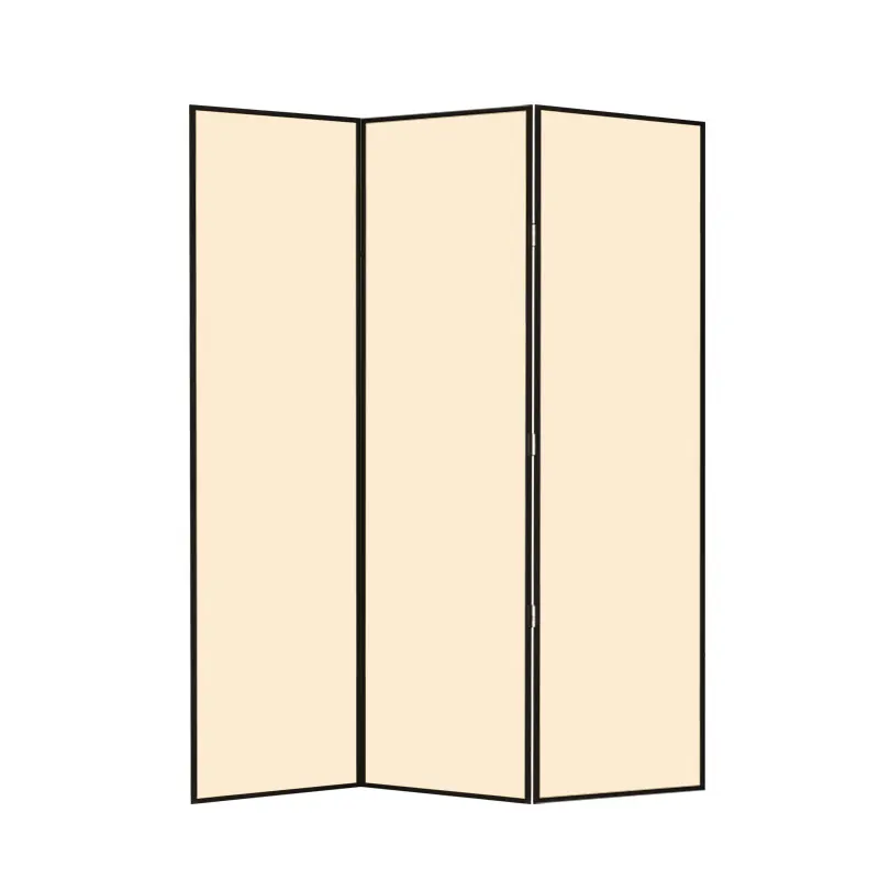 Medieval screen partition bedroom foldable mobile clothing store simple shade office cream wind background wall
