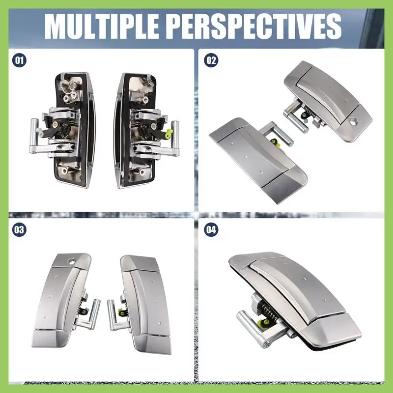 

Left Hand Drive Silver Outside Exterior Door Handle For Nissan 350Z 80606-CD01E 80606-CD01D 80607-CD41E 80607-CD41D