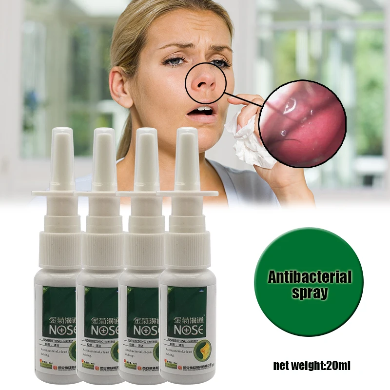 Nasal Sprays Chronic Rhinitis Sinusitis Chinese Traditional Medical Herb Drop Rhinitis Treatment Nose Care Health Care