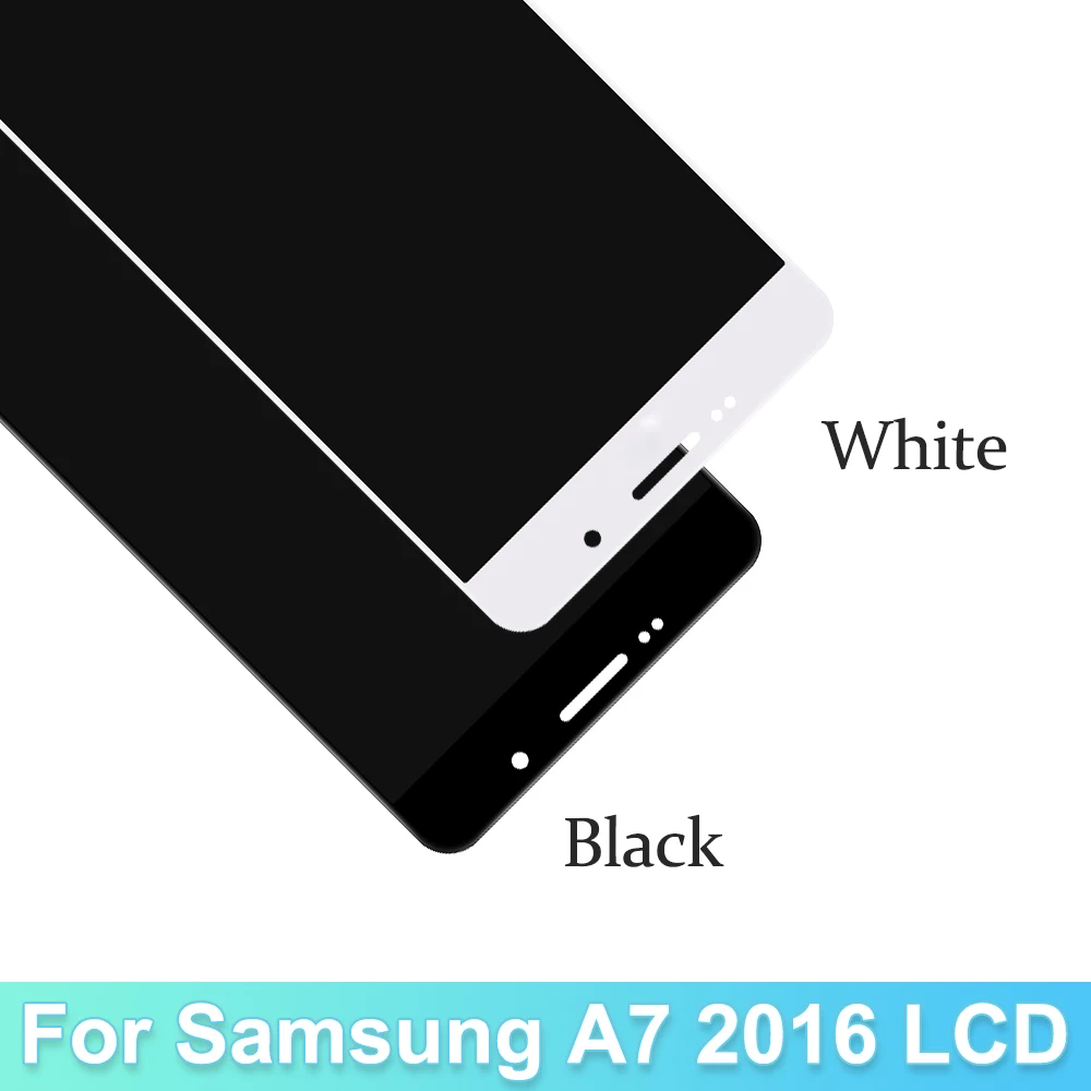 100% Tested TFT For SAMSUNG GALAXY A7 2016 A710 LCD Display Touch Screen Digitizer Assembly Replacement