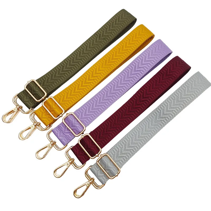 

Аксессуары для сумок, однотонный регулируемый сменный длинный ремень на одно плечо, широкий плечевой ремень, ремешок для сумки