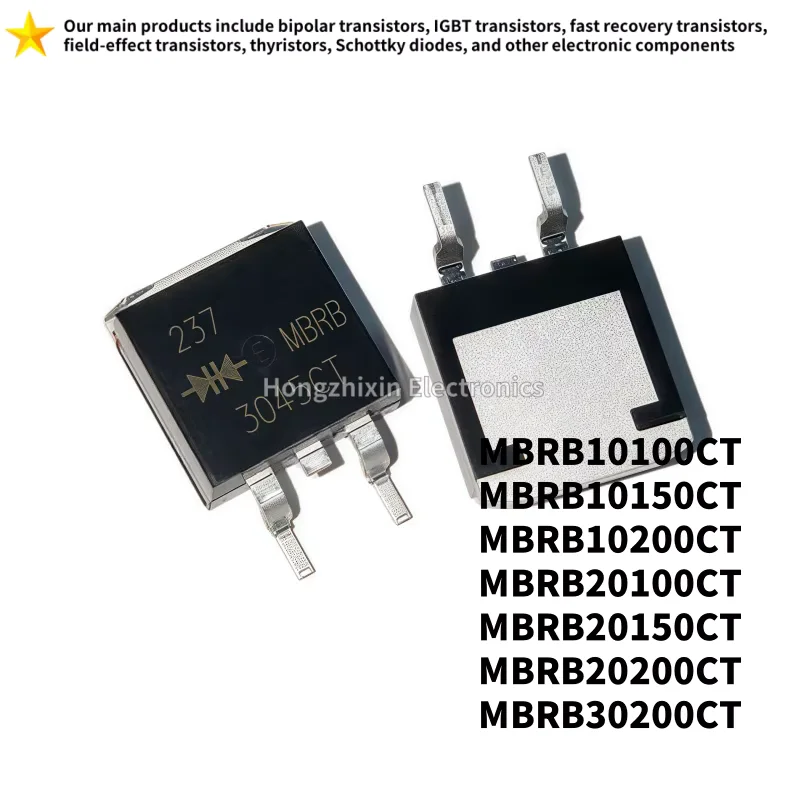 10PCS NEW MBRB10100CT TO-263 MBRB10150CT MBRB10200CT MBRB20100CT MBRB20150CT MBRB20200CT MBRB30200CT SMD Schottky Diode