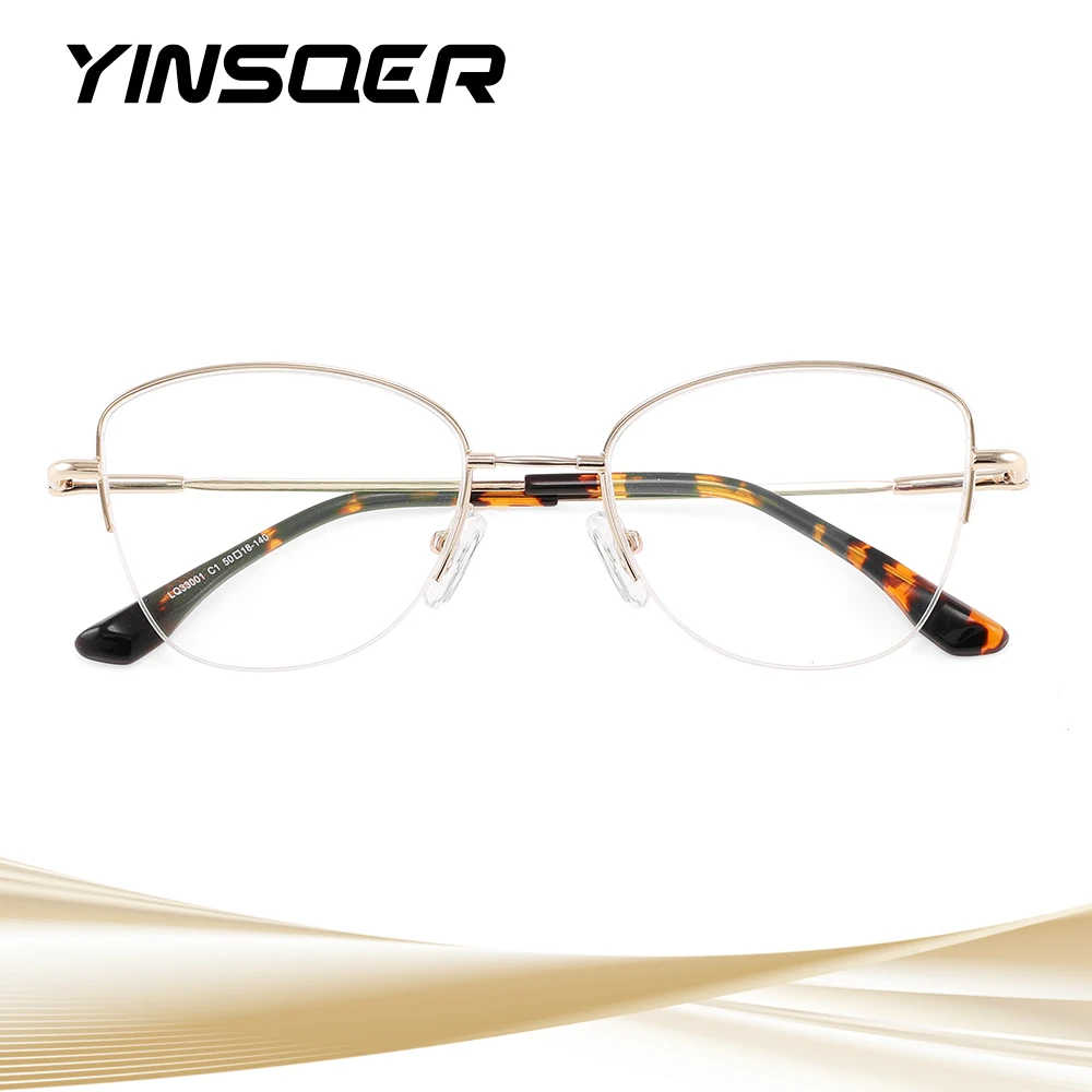 

Cat Eye Metal Frame Reading Glasses Men Women Optical Eyewear Ladies Retro Cat Eye Anti Blue Light Computer Glasses Reader