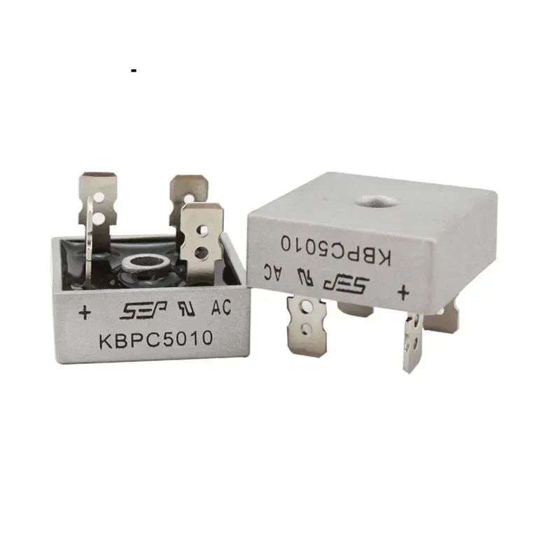 1-10pcsKBPC5010 5010 50A 1000V Phases Diode Bridge Rectifier New Original rectifier diode KBPC5010 power electronica componentes