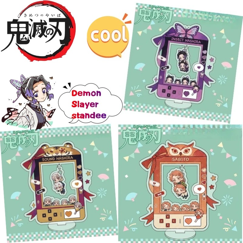 New Demon Slayer Tanjiro Kamado Kamado Nezuko Acrylic Stand Creative High-Value Anime Cartoon Print Student Desktop Decoration