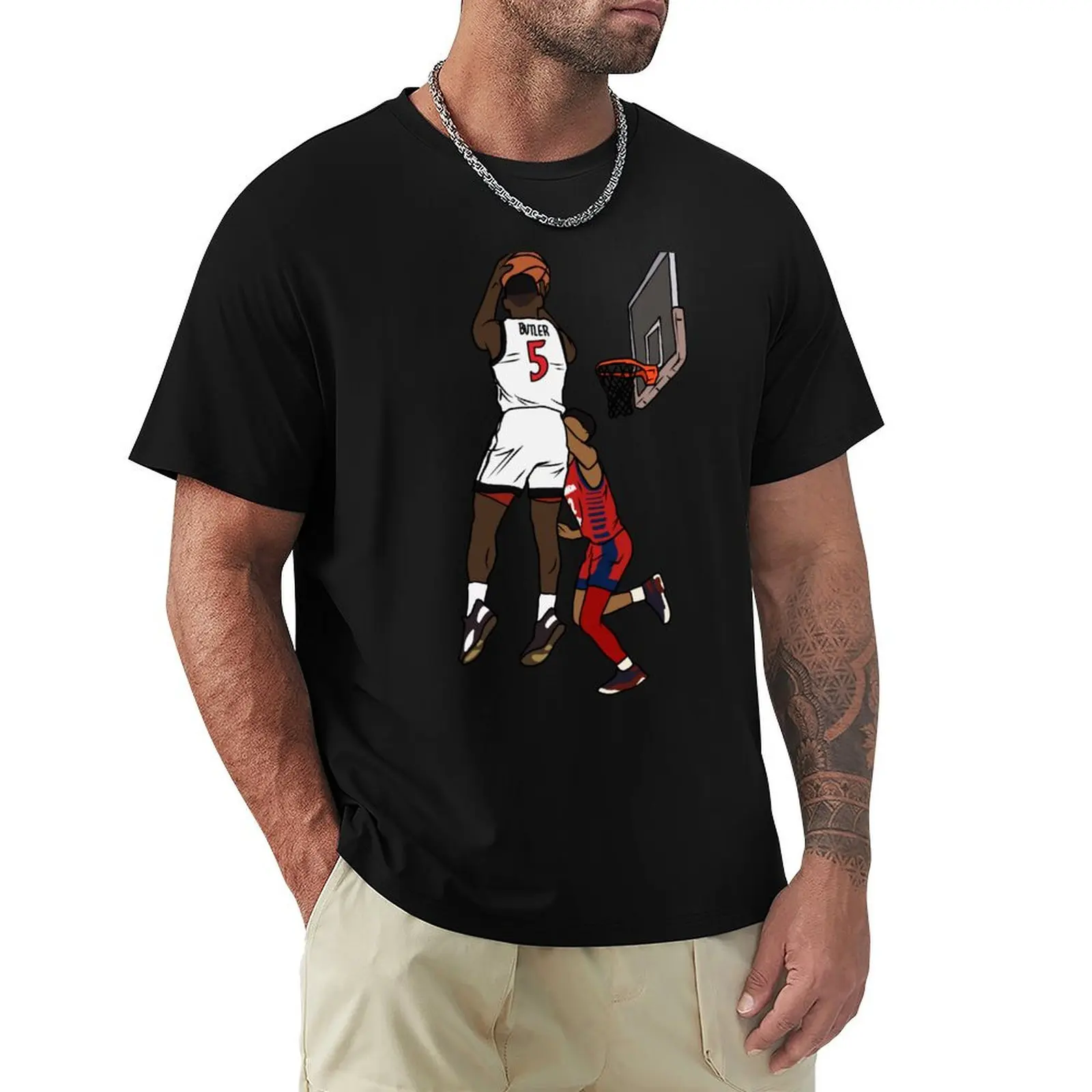 Lamont Butler Game Winner T-Shirt man t shirt cotton high quality T-Shirt