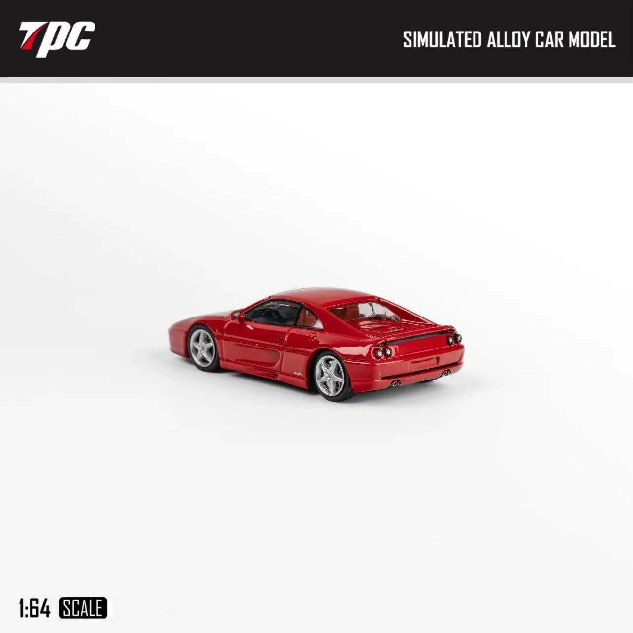 TPC 1:64 F355 challenge Red  Diecast Model Car