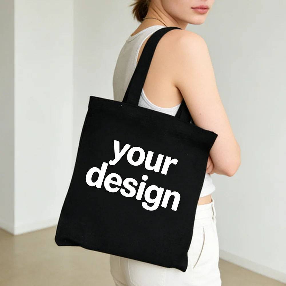 

Canvas Shopping Bag With Your Own Design