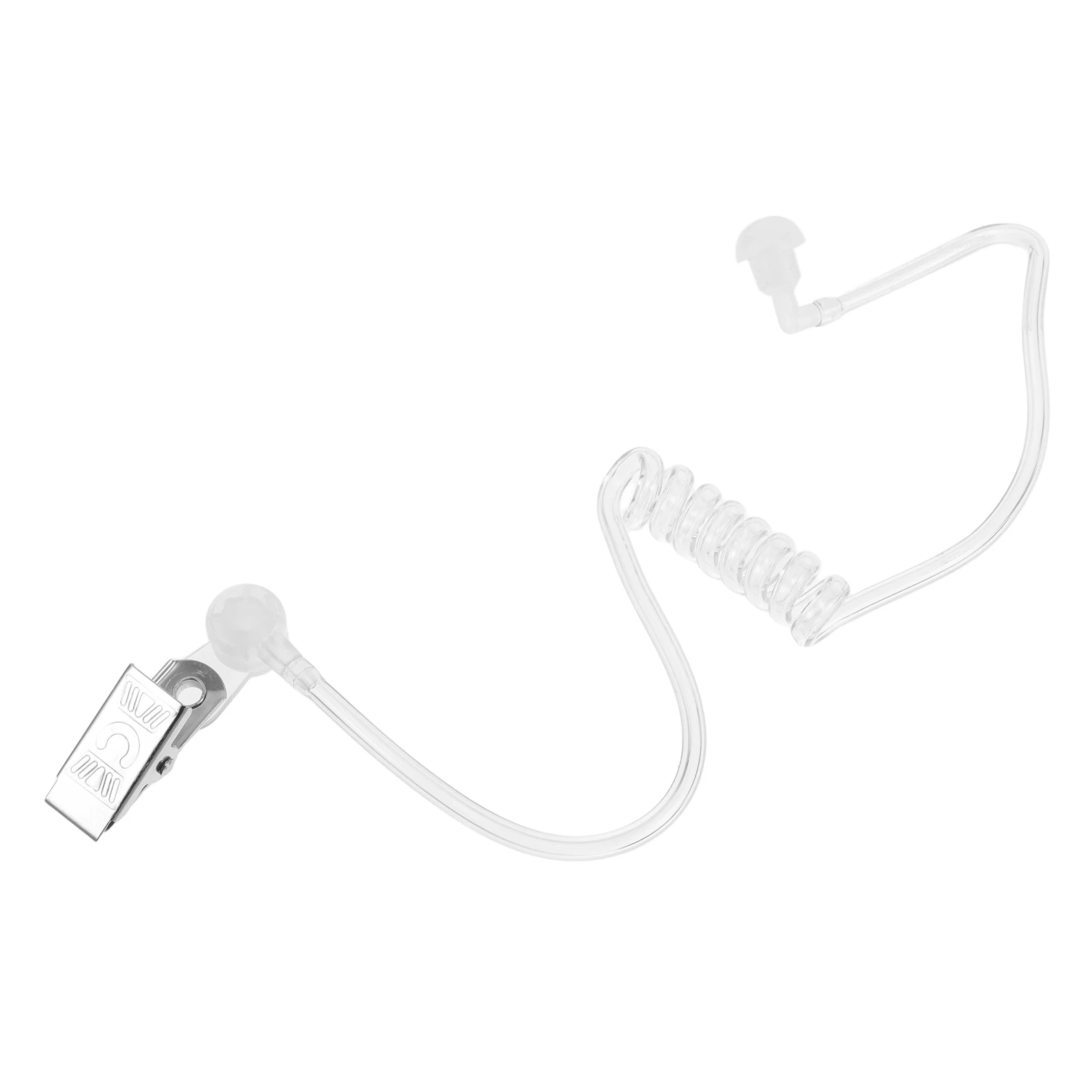 

Headset Dress up Earbuds Fake Costume Earphones Cosplay Toy Prop Agent Accessories Transparent Acting Props Mic