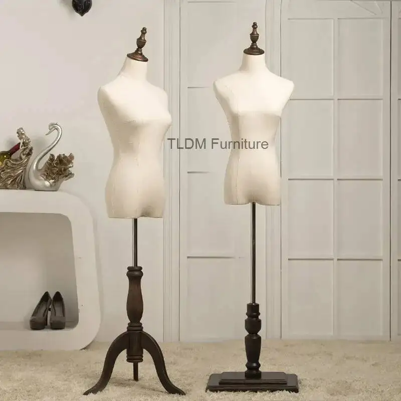 

Female Half-body Mannequin Prop Women's Clothing Display Stand Dress Form Body Wedding Dress Dummy Window Mannequin Stand FYMQ