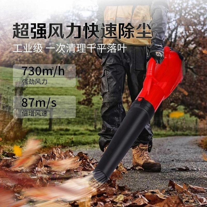High power portable backpack handheld lithium battery hair dryer