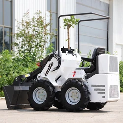 High Quality Skid Steer Loader Factory Sale Mini Front End Compact Wheel Loader for Small Farming Cheap Mini Loader Customized