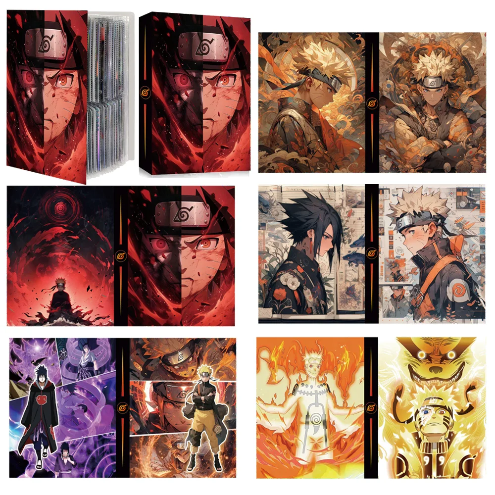 Board Game Book - New 4grids 30pages 240Pcs NARUTO Cards