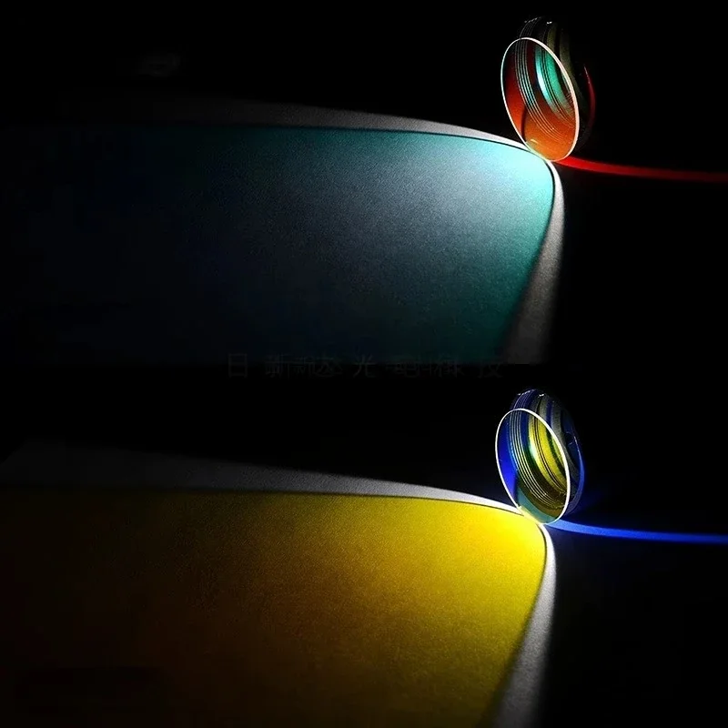 Dichroic Optical Filter Blue Light Pass Through Red Green Light Reflected Filter Stage Lighting Filter Optical Glass Accessory