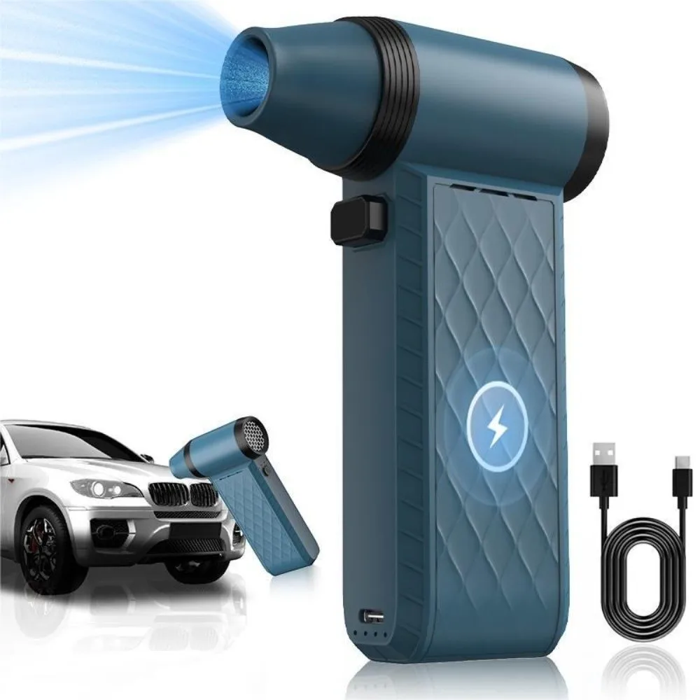 

Новый мини-струйный вентилятор 130000 об/мин, пылесборник с регулируемой скоростью ветра, электрическая воздушная тряпка, перезаряжаемая через USB, высокоскоростная бесщеточная мото