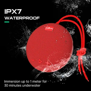 Wisetiger-Mini Bluetooth-Lautsprecher mit niedrigem tragbarem Außenlautsprecher, wasserdichtem IPX7, drahtloser Stereo-Surround, BT 5.0 10 Hauptverkaufsbox Bluetooth Anvox - №3