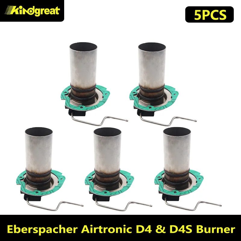 

5PCS For Eberspacher Airtronic D4 D4S Burner 252113100100 5KW Parking Heater Combustion Chamber With Gaskets