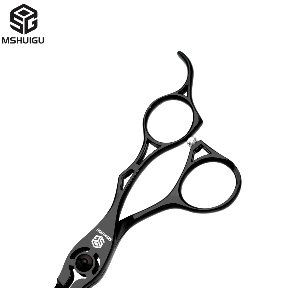 Professionelles Haarschere-Set aus 440C Edelstahl, 6, 6,5, 7 Zoll Schneidescheren, 6/6,5 Zoll 25-30% Effilierschere für Friseursalon – Detail 27