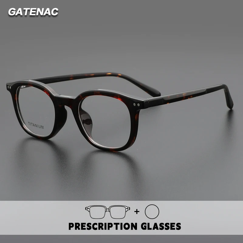 

Gatenac простые очки для чтения мужские фотохромные анти-синий свет очки по рецепту оптические индивидуальные прогрессивные очки