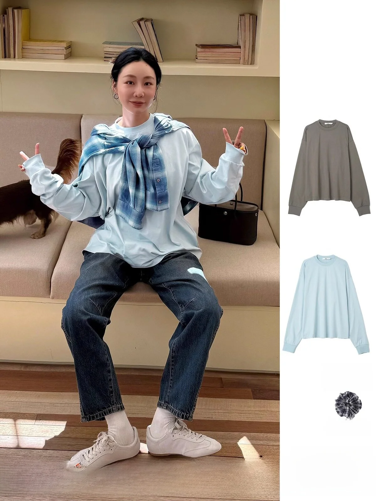 

Long Sve Hoodie Top from Haeller Store 7DUIDAO Comfortable Cotton round Ne Sweatirt for Women